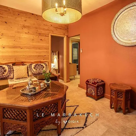 Le Marrakech ~ Centre-ville ~ Climatisation 아파트 *