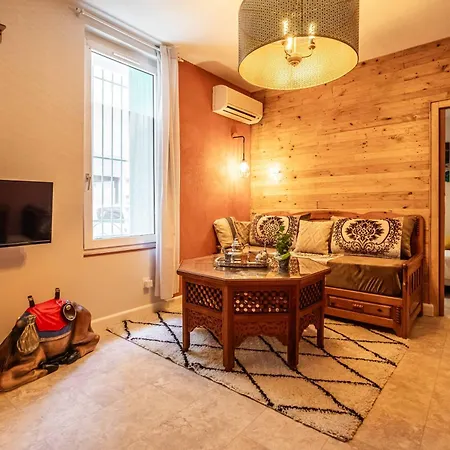 Le Marrakech ~ Centre-ville ~ Climatisation Apartamento Narbona