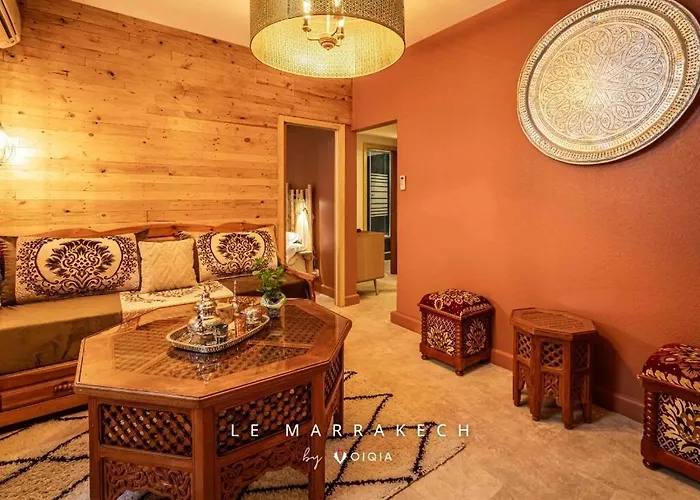 Le Marrakech ~ Centre-ville ~ Climatisation Apartment *